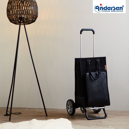 Andersen Shopper Manufaktur-Alu Star Shopper Charu schwarz-www.shopping-trolley.ch-bild6