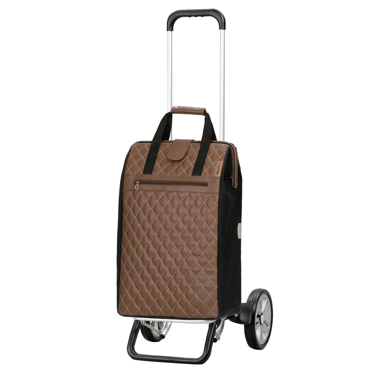 Andersen Shopper Manufaktur-Alu Star Shopper Inra braun-www.shopping-trolley.ch-bild1