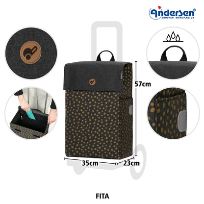 Andersen Shopper Manufaktur-Fita schwarz-www.shopping-trolley.ch-bild2