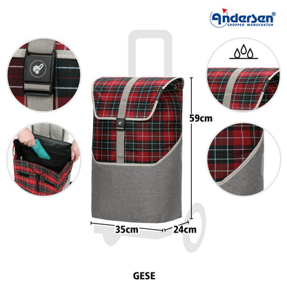 Andersen Shopper Manufaktur-Gese rot-www.shopping-trolley.ch-bild2