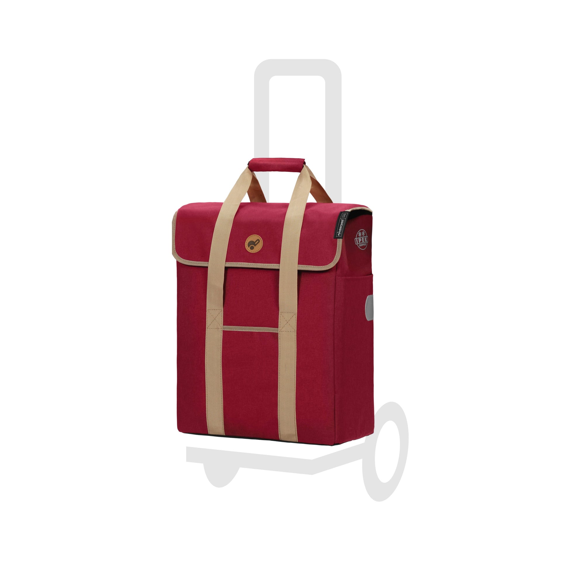 Andersen Shopper Manufaktur-Ipek Mi rot-www.shopping-trolley.ch-bild1