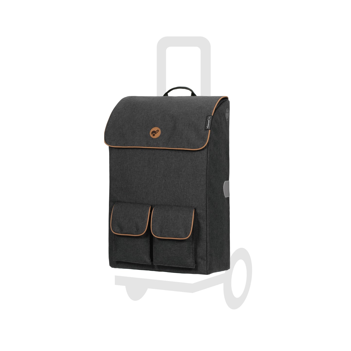 Andersen Shopper Manufaktur-Ipek Mo schwarz-www.shopping-trolley.ch-bild1