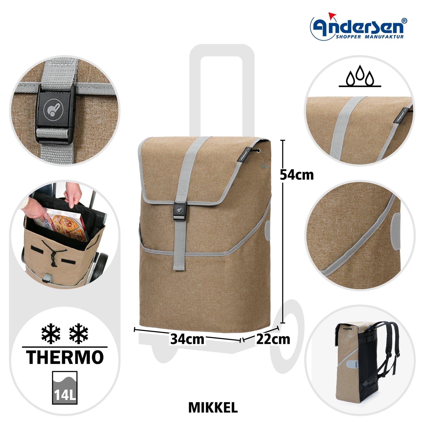 Andersen Shopper Manufaktur-Mikkel beige-www.shopping-trolley.ch-bild2