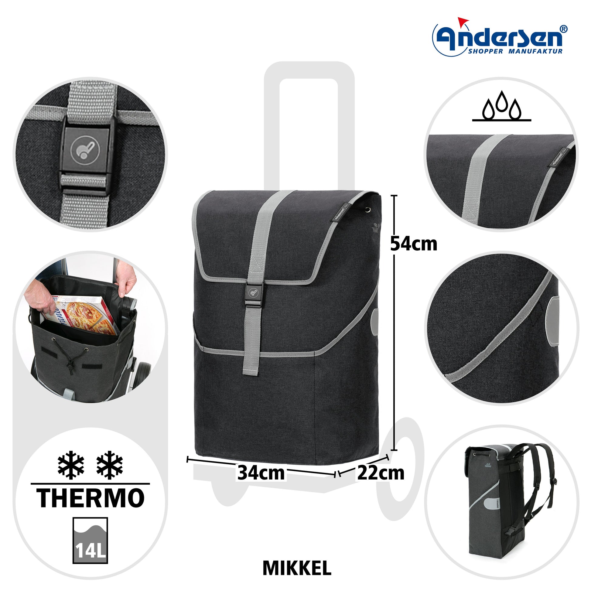 Andersen Shopper Manufaktur-Mikkel schwarz-www.shopping-trolley.ch-bild2