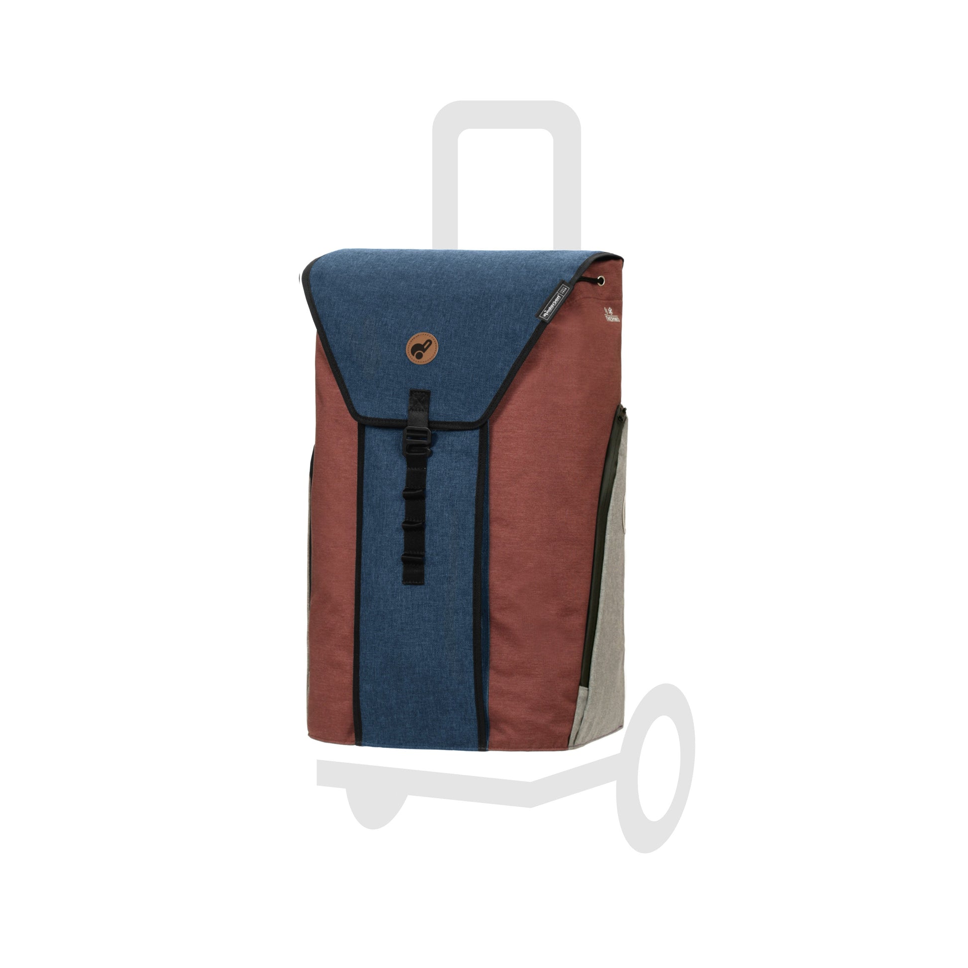 Andersen Shopper Manufaktur-Oli.P 2.0 blau-www.shopping-trolley.ch-bild1