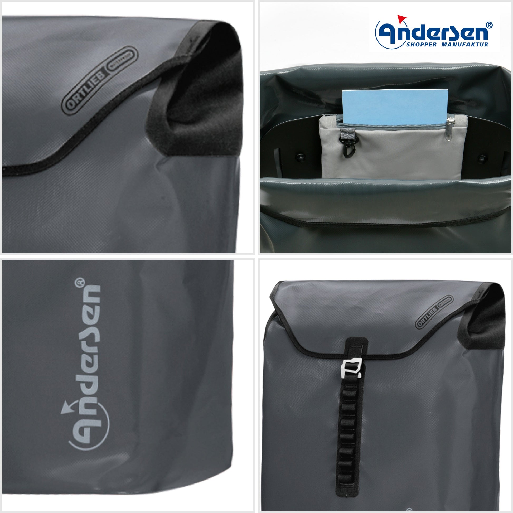 Andersen Shopper Manufaktur-Ortlieb anthrazit-www.shopping-trolley.ch-bild3