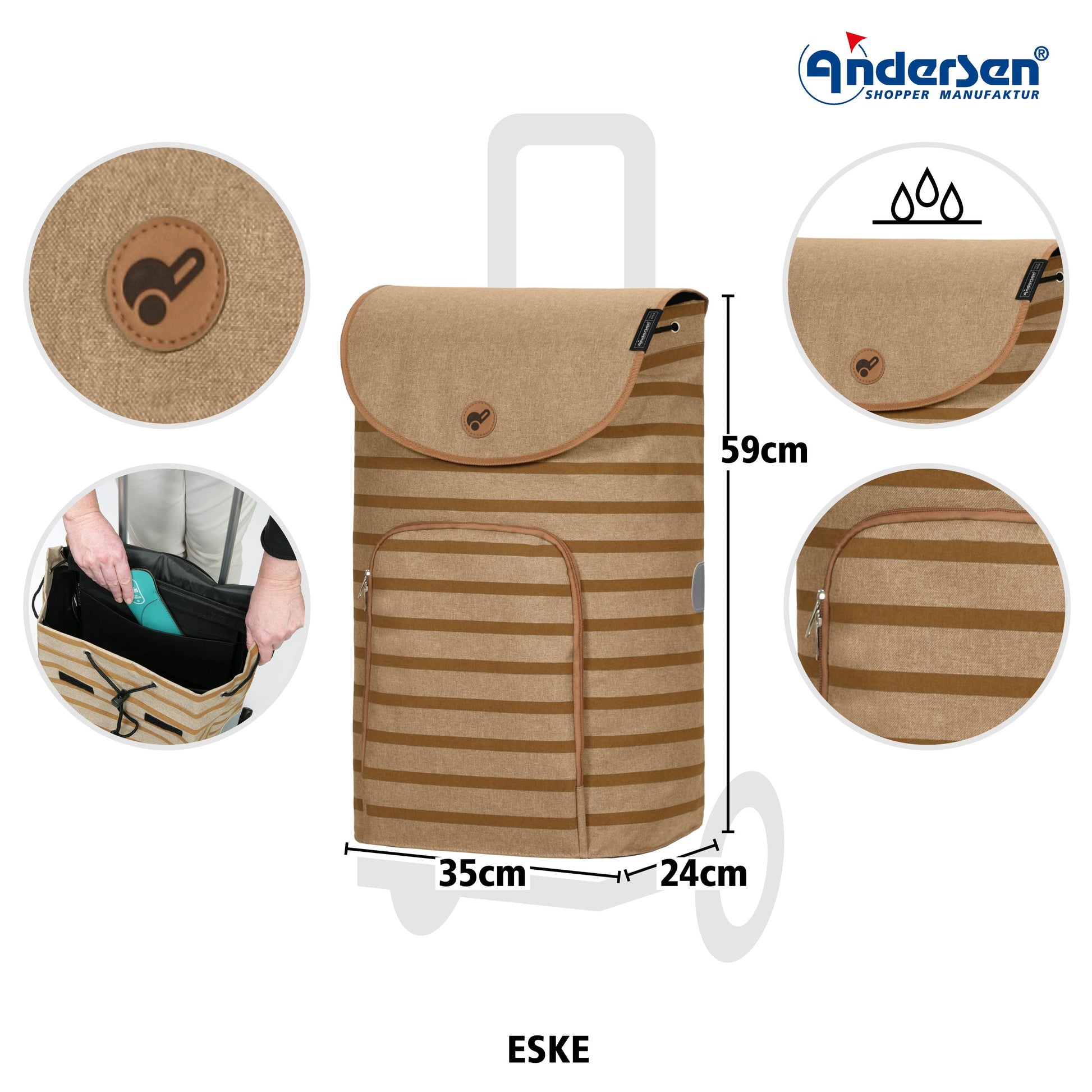 Andersen Shopper Manufaktur-Scala Shopper Eske braun-www.shopping-trolley.ch-bild3