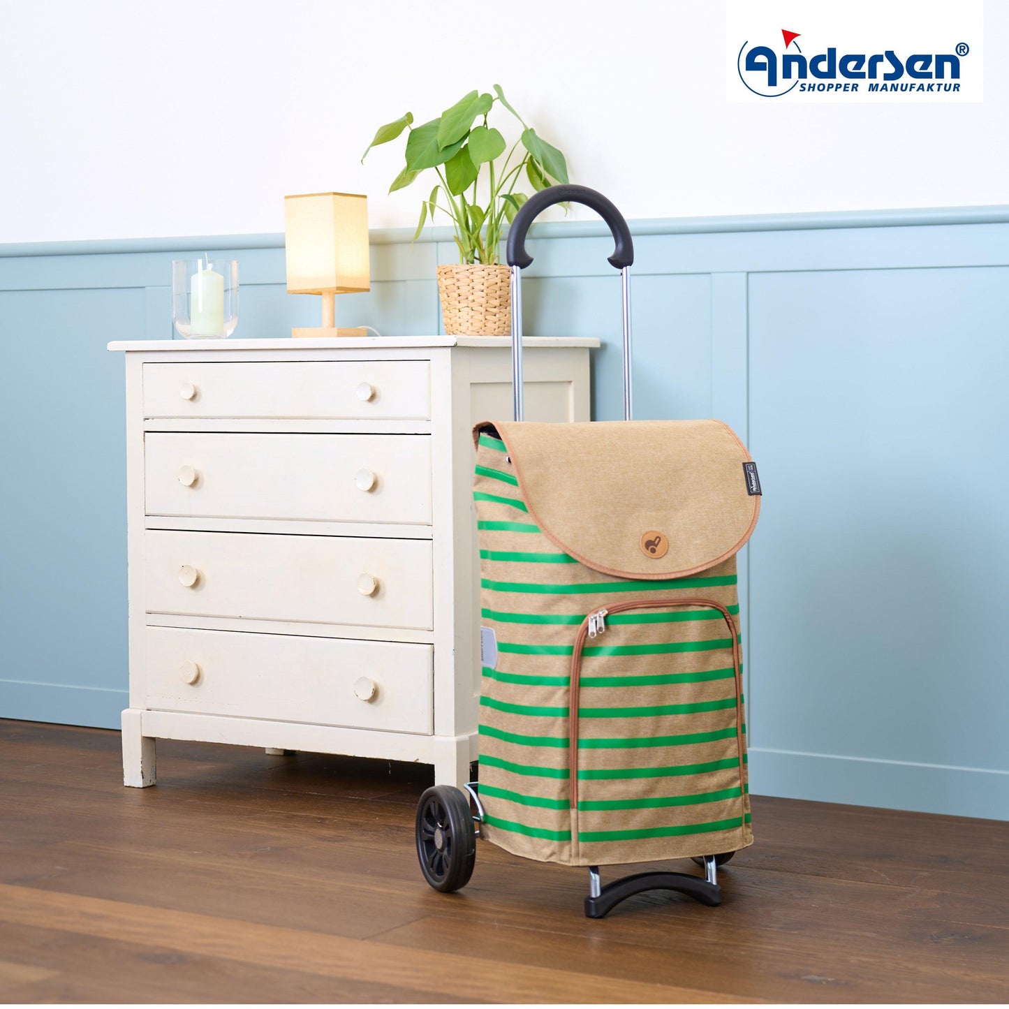 Andersen Shopper Manufaktur-Scala Shopper Eske grün-www.shopping-trolley.ch-bild6