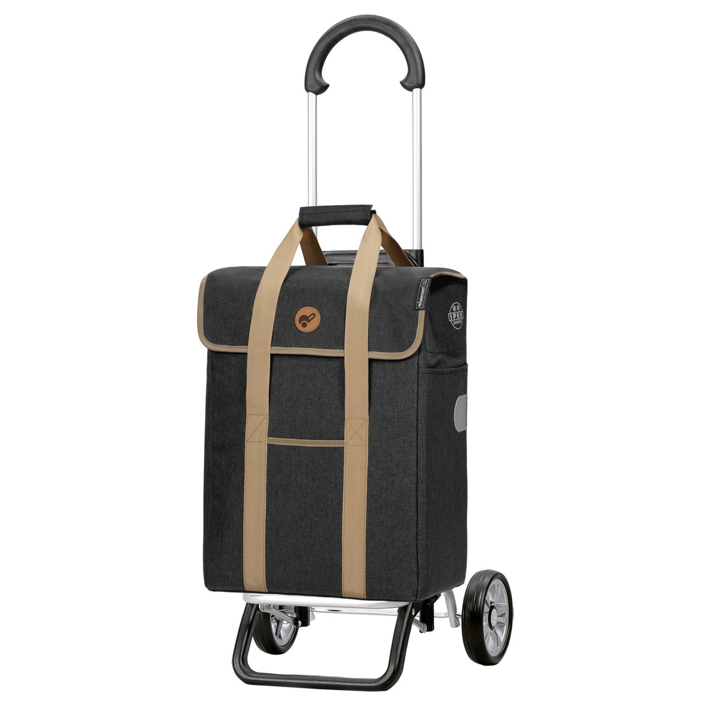 Andersen Shopper Manufaktur-Scala Shopper Plus Ipek Mi schwarz-www.shopping-trolley.ch-bild1