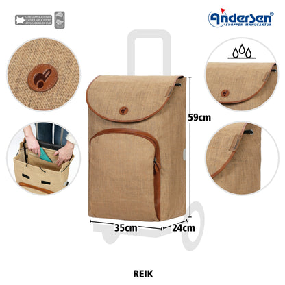 Andersen Shopper Manufaktur-Scala Shopper Plus Reik beige-www.shopping-trolley.ch-bild3