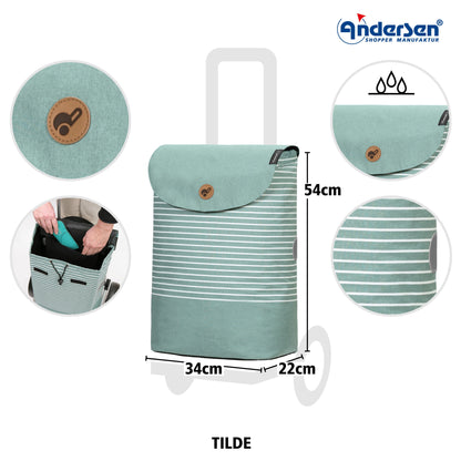 Andersen Shopper Manufaktur-Scala Shopper Plus Tilde mint-www.shopping-trolley.ch-bild3