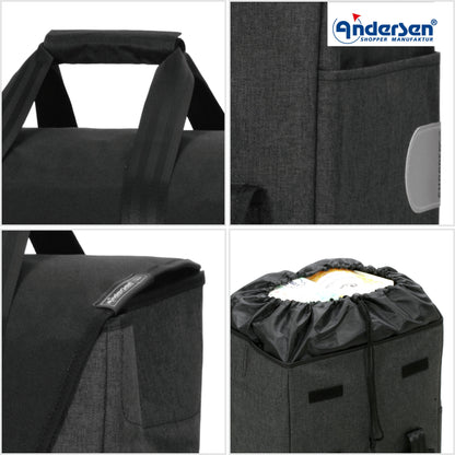 Andersen Shopper Manufaktur-Senta 2.0 schwarz-www.shopping-trolley.ch-bild3