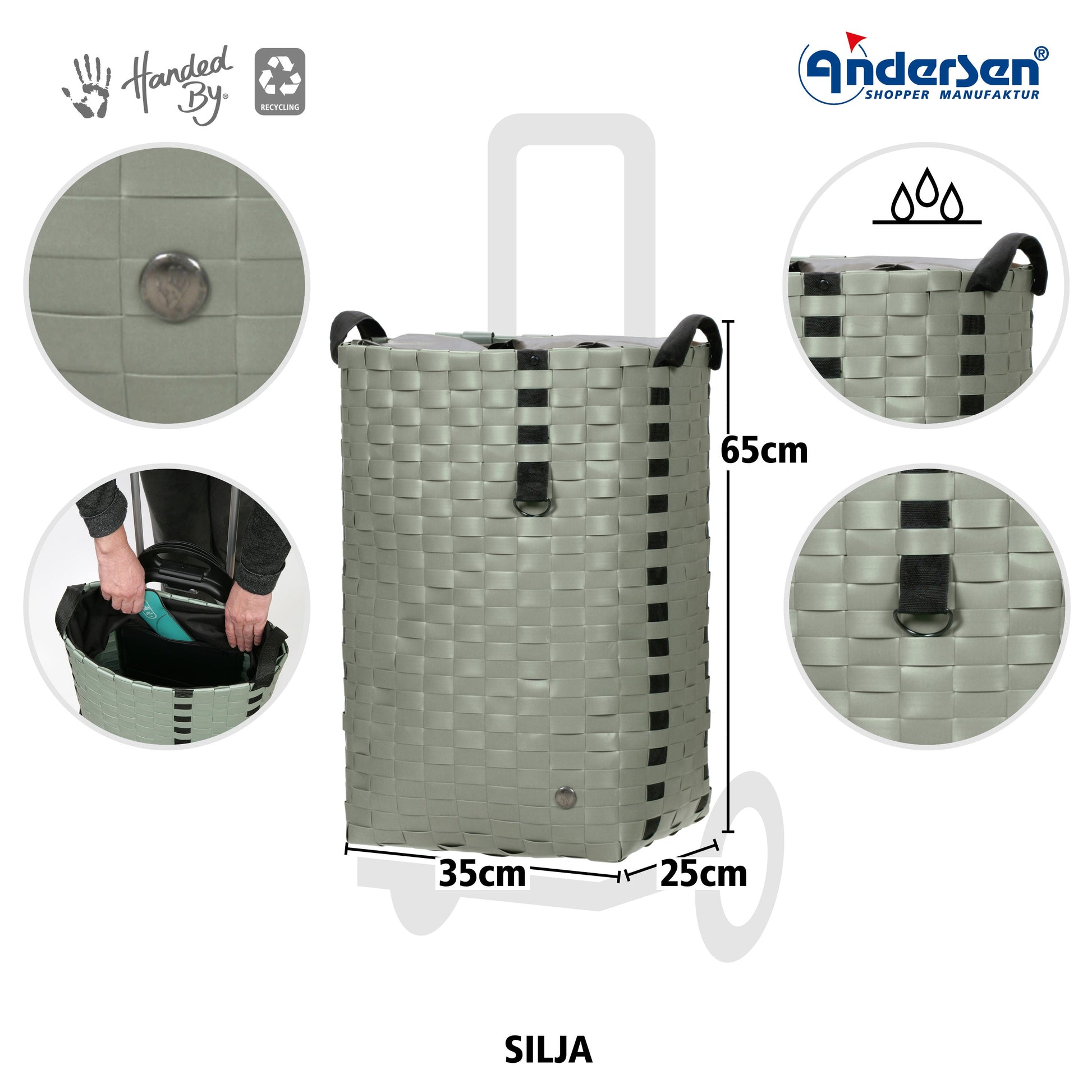 Andersen Shopper Manufaktur-Silja sage green-www.shopping-trolley.ch-bild2