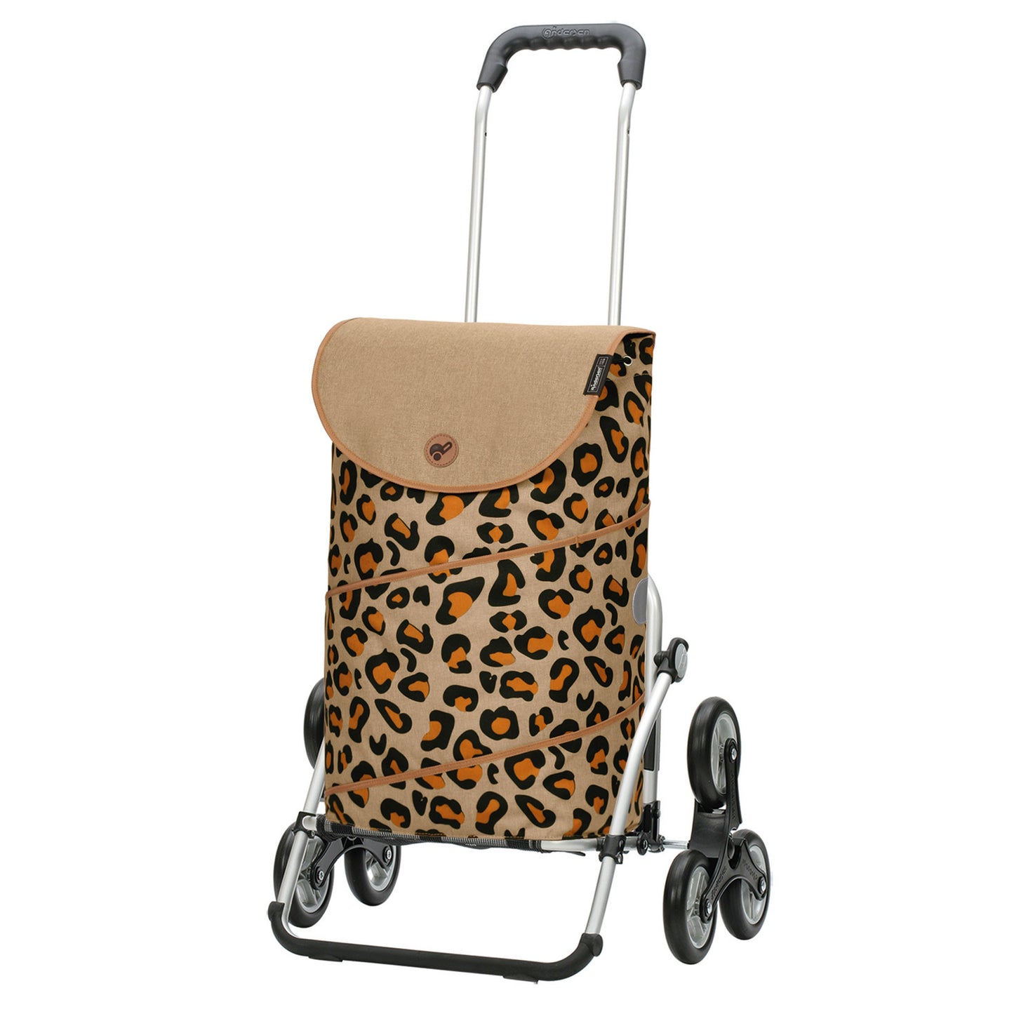 Andersen Shopper Manufaktur-Treppensteiger Royal Shopper Tyra leo-www.shopping-trolley.ch-bild1