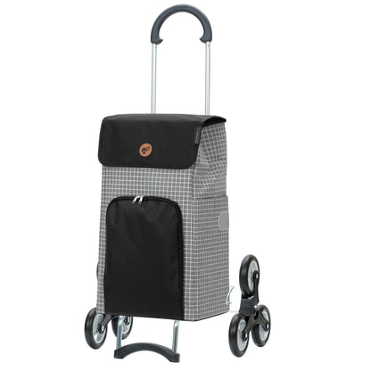 Andersen Shopper Manufaktur-Treppensteiger Scala Shopper Hildy grau-www.shopping-trolley.ch-bild1