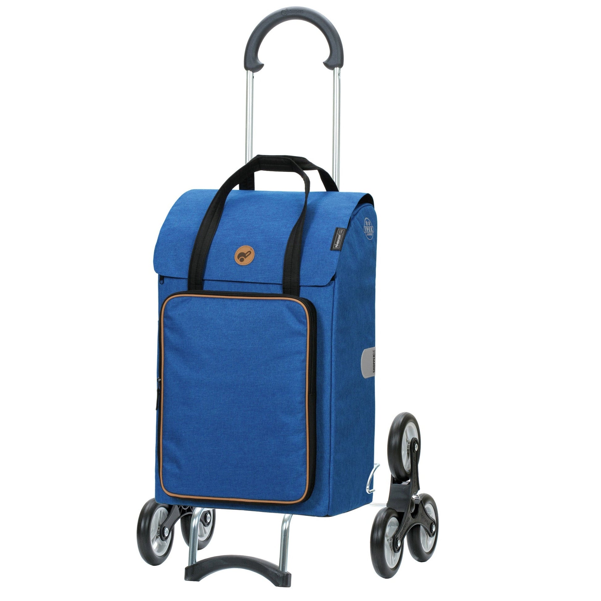 Andersen Shopper Manufaktur-Treppensteiger Scala Shopper Ipek Bo blau-www.shopping-trolley.ch-bild1