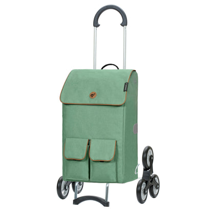 Andersen Shopper Manufaktur-Treppensteiger Scala Shopper Ipek Mo salbei-www.shopping-trolley.ch-bild1