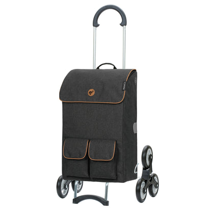 Andersen Shopper Manufaktur-Treppensteiger Scala Shopper Ipek Mo schwarz-www.shopping-trolley.ch-bild1