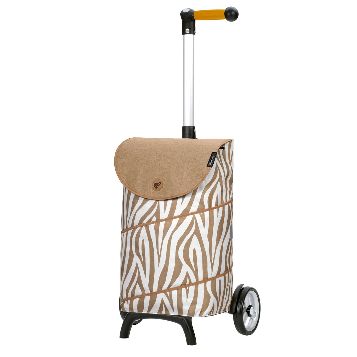 Andersen Shopper Manufaktur-Unus Shopper Fun Tyra zebra-www.shopping-trolley.ch-bild1